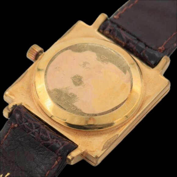 Vintage 1962 Bulova Sunburst Square Men\'s Automatic Wristwatch 10k RGP main image 3